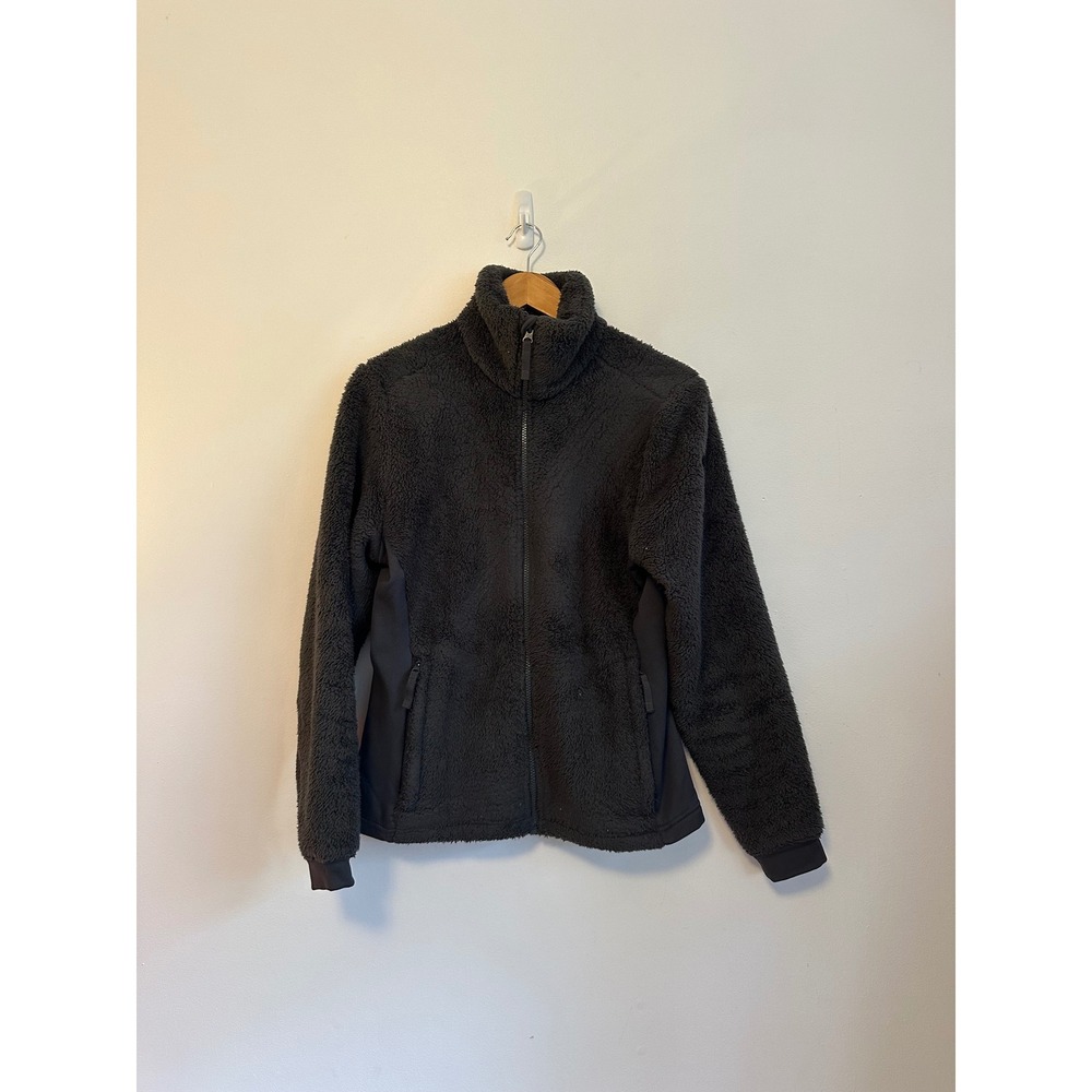 Helly Hansen Black High Pile Fleece Full Zip Jacket | Size Medium